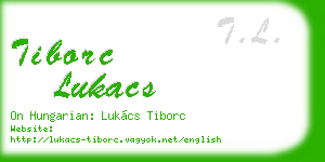 tiborc lukacs business card